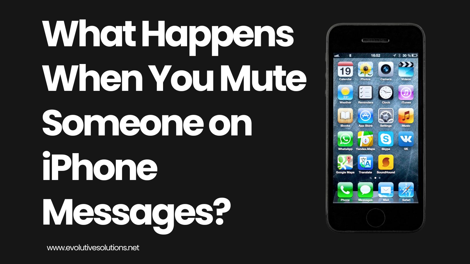 What Happens When You Mute Someone on iPhone Messages?